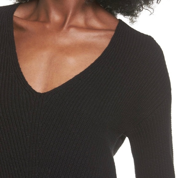 Bp‎ V-Neck Pullover Knit Sweater Black XXS NWT - Picture 3 of 11